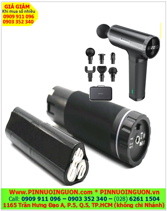 Pin máy Gun Massage _Nhận thay pin tất cả các loại Máy Massage Mặt, Massgae body cầm tay